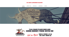 Desktop Screenshot of longhornsaloonfortworth.com